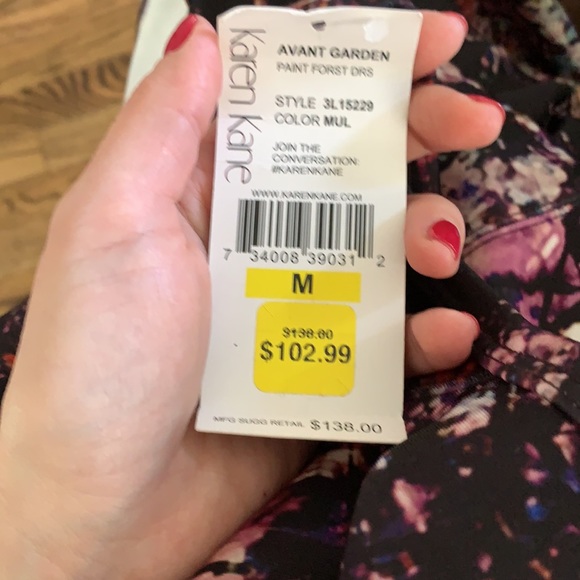 Karen Kane Avant Garden dress NWT $138 - Picture 12 of 12